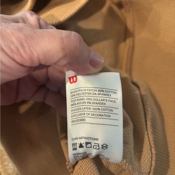 Wilson Men’s 1/4 Zip Pullover Sweatshirt size XL - Picture 6 of 6